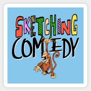 Sketching Comedy Sticker